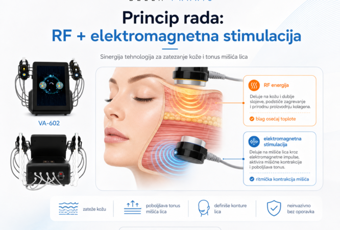 EM Face VA-602 – princip rada RF i elektromagnetne stimulacije